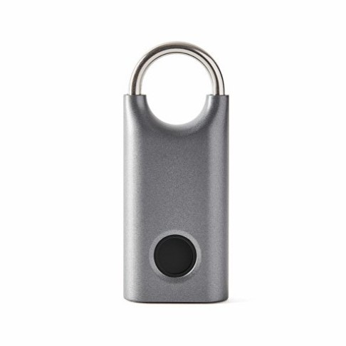 Замок с сенсором Noma Lock, темно-серый Замок с сенсором Noma Lock, темно-серый