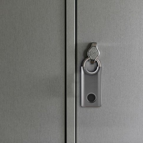 Замок с сенсором Noma Lock, темно-серый Замок с сенсором Noma Lock, темно-серый