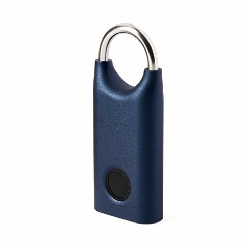 Замок с сенсором Noma Lock, темно-синий