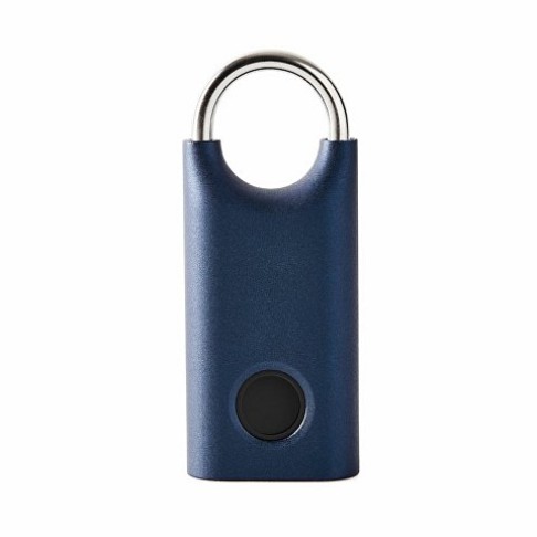 Замок с сенсором Noma Lock, темно-синий