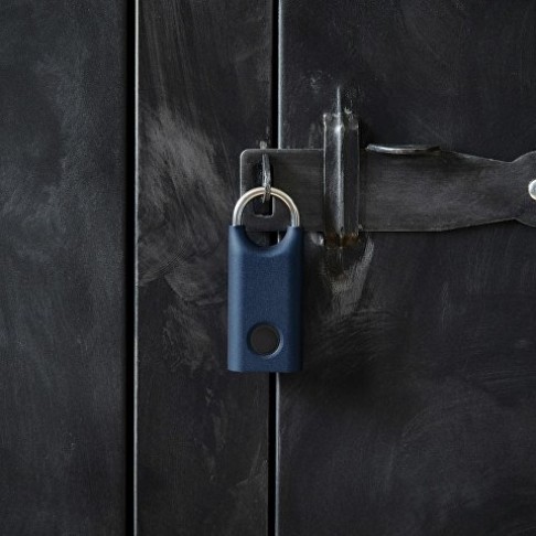Замок с сенсором Noma Lock, темно-синий