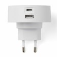 Адаптер питания USB Poweron, белый