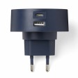 Адаптер питания USB Poweron, темно-синий
