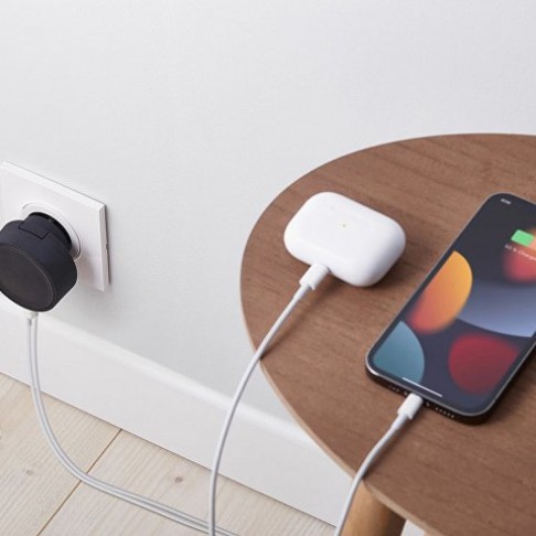 Адаптер питания USB Poweron, черный
