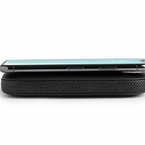 Внешний аккумулятор с беспроводной колонкой Powersound, черный
