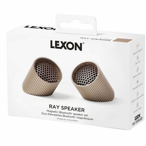 Беспроводная колонка Ray Speaker, серебристый