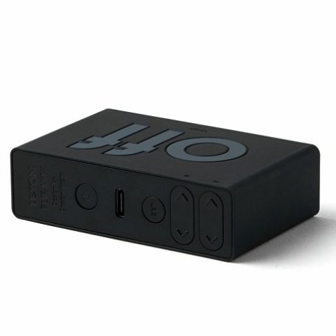 Часы настольные Flip Mini, черный