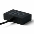 Часы настольные Flip Mini, черный