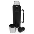 Stanley Classic бутылка объемом 1000 мл - Черный матовый