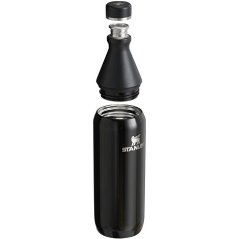 Бутылка для воды Stanley All Day Slim объемом 600 мл - черный глянцевый