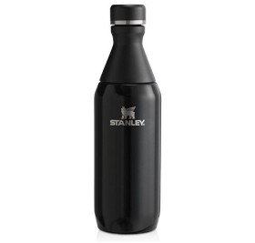 Бутылка для воды Stanley All Day Slim объемом 350 мл - черный глянцевый Бутылка для воды Stanley All Day Slim объемом 350 мл - черный глянцевый