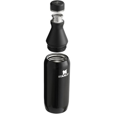 Бутылка для воды Stanley All Day Slim объемом 350 мл - черный глянцевый