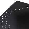 Подарочная коробка из фанеры Constellation 330х220х100 мм, фанера 6 мм, крышка на выдвижных пазах черная ЛХДФ 3 мм, бечевка