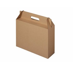 Гофрокороб 400х270х114 Т23 E «Tote», XL, Бурый фефко 0217