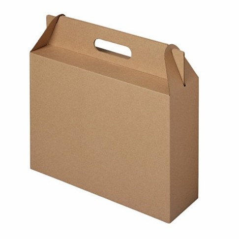 Гофрокороб 400х270х114 Т23 E «Tote», XL, Бурый фефко 0217