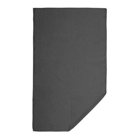 Легкое полотенце Gulpi из микрофибры RPET с ремешком для складывания, 70*120 см, графит Легкое полотенце Gulpi из микрофибры RPET с ремешком для складывания, 70*120 см, графит