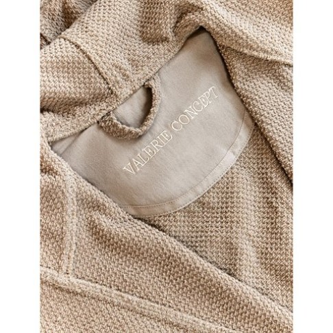 Халат Valerie Concept BRC Beige L