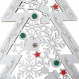 Шкатулка из фанеры в виде елки 