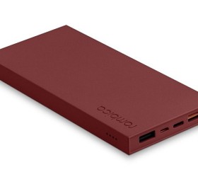 Внешний аккумулятор Rombica NEO ARIA Claret, 10000 мАч, Soft-touch, PD, QCharge, Type-C, бордовый (Р)