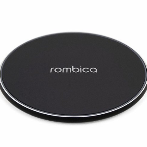 Беспроводное зарядное устройство Rombica  «NEO Core Quick» c быстрой зарядкой, черный (с лого) (Р)