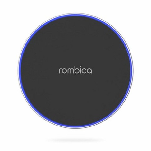 Беспроводное зарядное устройство Rombica  «NEO Core Quick» c быстрой зарядкой, черный (с лого) (Р)