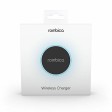 Беспроводное зарядное устройство Rombica  «NEO Core Quick» c быстрой зарядкой, черный (с лого) (Р)