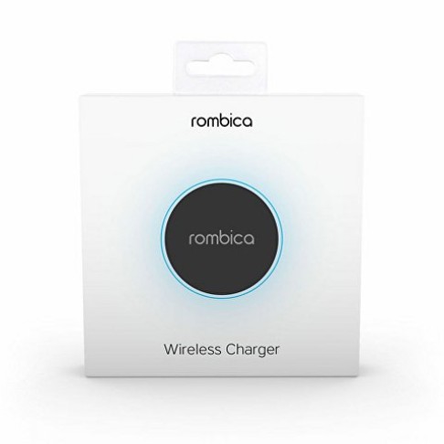 Беспроводное зарядное устройство Rombica  «NEO Core Quick» c быстрой зарядкой, черный (с лого) (Р)
