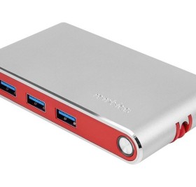 Хаб USB Rombica Type-C Hermes Red (Р)
