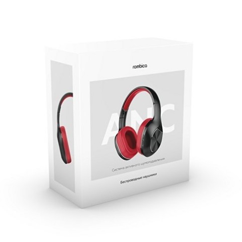 Беспроводные наушники Rombica mySound BH-17 ANC Red (Р) Беспроводные наушники Rombica mySound BH-17 ANC Red (Р)
