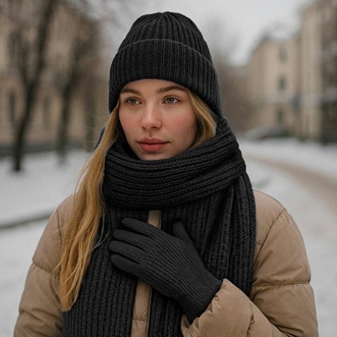 Подарочный набор  «Nordend», черный