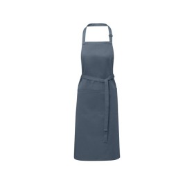 Фартук Andrea плотностью 240 г/м² с регулируемой завязкой на шее - Hale Blue
