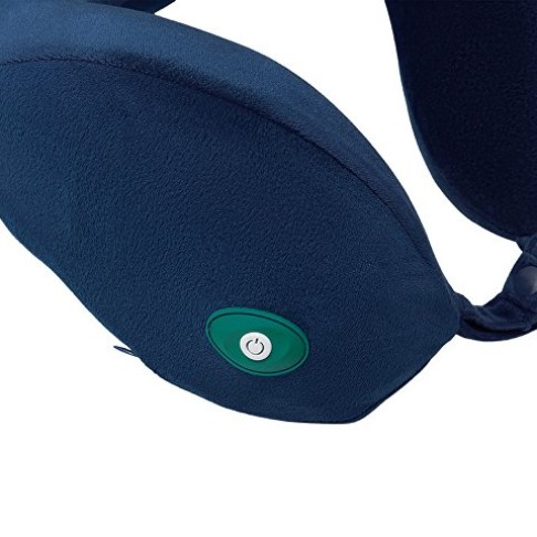 Подушка для путешествий массажная Travel Blue Massage Tranquility Pillow (217), цвет темно-синий