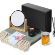 Подарочный набор «Re:f. Shelter»  с пледом, зеркалом, свечой и диффузором