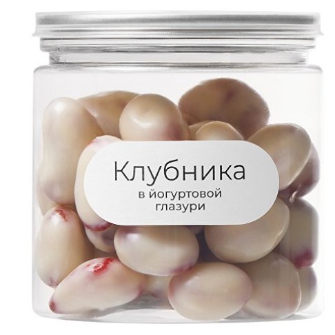 Клубника в йогуртовой глазури, 140 гр