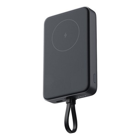 Внешний аккумулятор с кабелем Xiaomi 33W Magnetic Power Bank 10000mAh (Integrated Cable) Gray