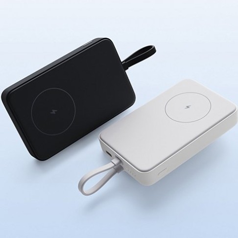 Внешний аккумулятор с кабелем Xiaomi 33W Magnetic Power Bank 10000mAh (Integrated Cable) White
