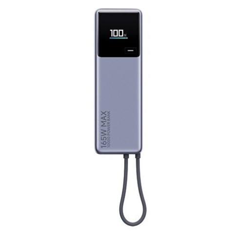 Внешний аккумулятор со встроенным кабелем Xiaomi 165W Power Bank 10000mAh (Integrated Cable) GL
