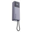 Внешний аккумулятор со встроенным кабелем Xiaomi 165W Power Bank 10000mAh (Integrated Cable) GL