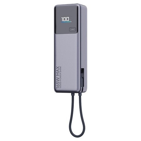 Внешний аккумулятор со встроенным кабелем Xiaomi 165W Power Bank 10000mAh (Integrated Cable) GL