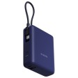 Внешний аккумулятор со встроенным кабелем Xiaomi 33W Power Bank 10000mAh (Integrated Cable) Ice Blue