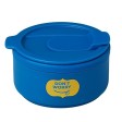 Силиконовый складной стакан «GoCup», синий индиго, тампопечать