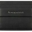 Портмоне для кредитных карт BUGATTI НОМ | NOME, с защитой данных RFID, черное, натуральная воловья кожа, 10,2х0,3х8,2 см