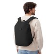 Рюкзак Sofit для ноутбука из экокожи, черный (Р)