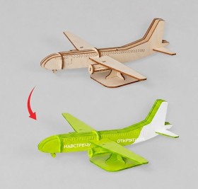 Деревянный 3d пазл 