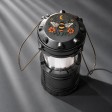 Туристический фонарь с эффектом пламени «Beacon», серый с УФ ДТФ