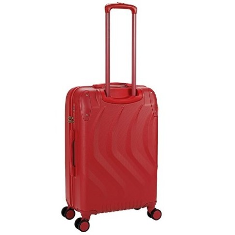 Чемодан TORBER В Отпуск, красный, ABS-пластик, 45 х 27 х 68 см, 63 л, 3,1 кг