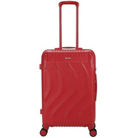 Чемодан TORBER В Отпуск, красный, ABS-пластик, 45 х 27 х 68 см, 63 л, 3,1 кг