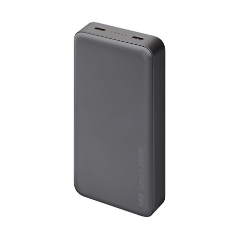 Внешний АКБ NRG Turbo S 20000 mAh, 20Вт, графит, Deppa