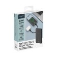Внешний АКБ NRG MageSafe Alum 5000 мА-ч, 15Вт QI, серый, Deppa