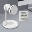 Беспроводная зарядная станция 3 в 1 QI2.2 Max Power, Белая, Deppa